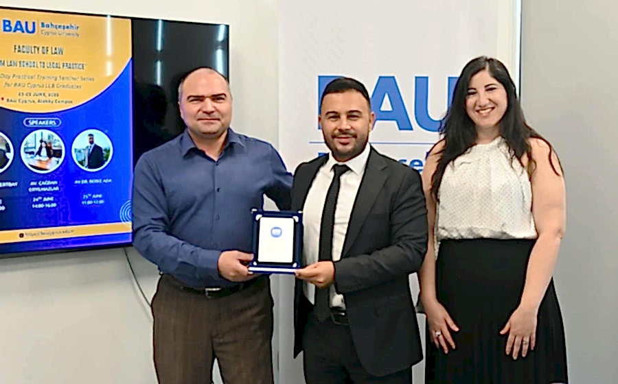 Av. Burcu Sertbay Bahçeşehir Kıbrıs Üniversitesi Hukuk Fakültesi Öğrencileriyle&nbsp;Buluştu